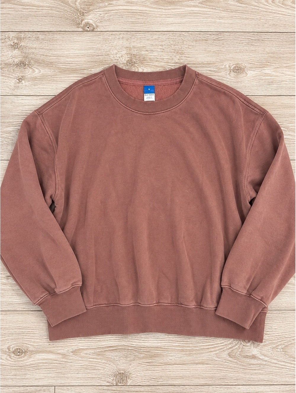 Old Navy Men's Crewneck Sweatshirt Size Small Dusty Rose